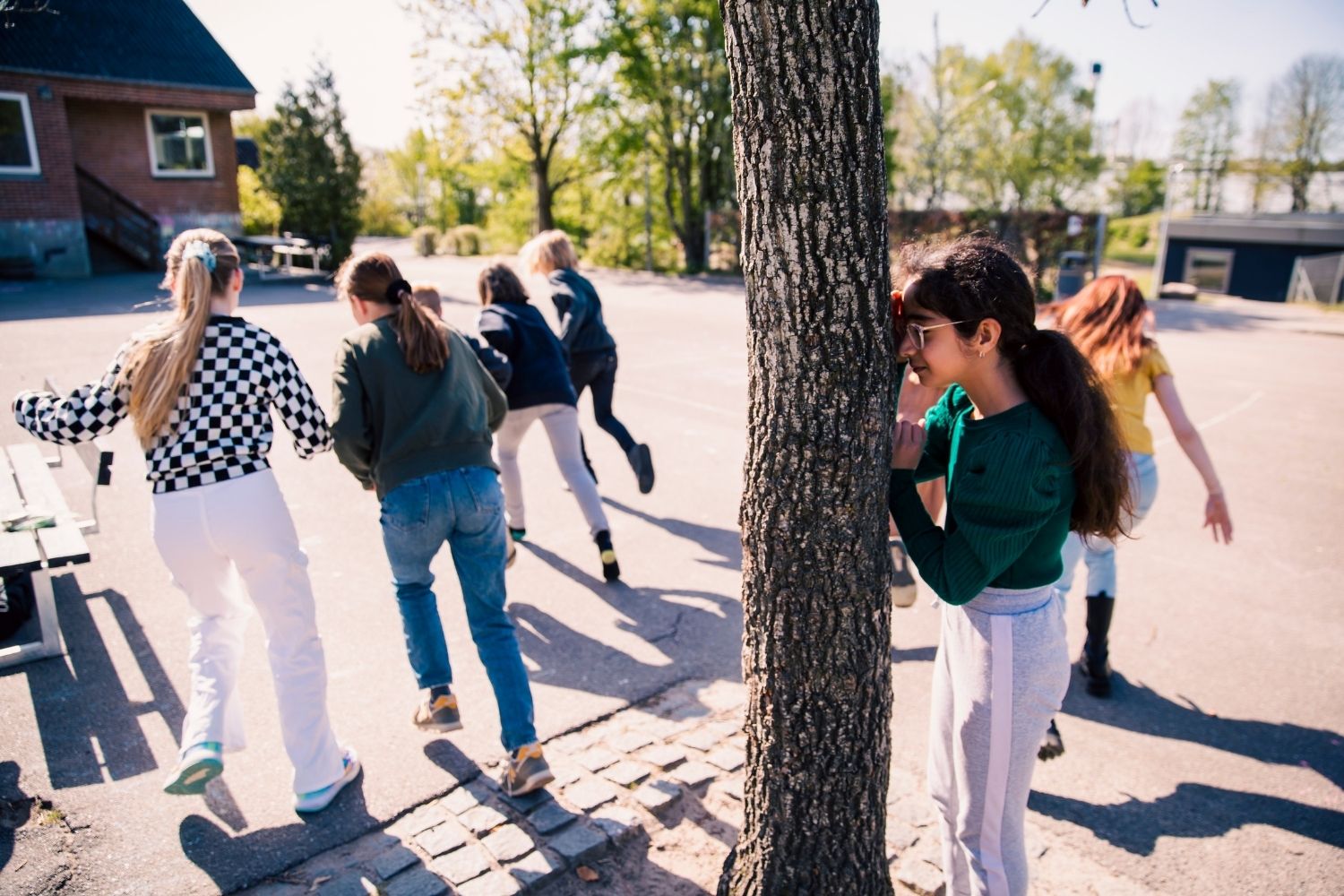 Elever Leg Skolegård Frikvarter KH